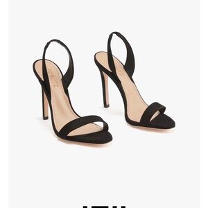 SCHUTZ Elegant Black Slingback Heels